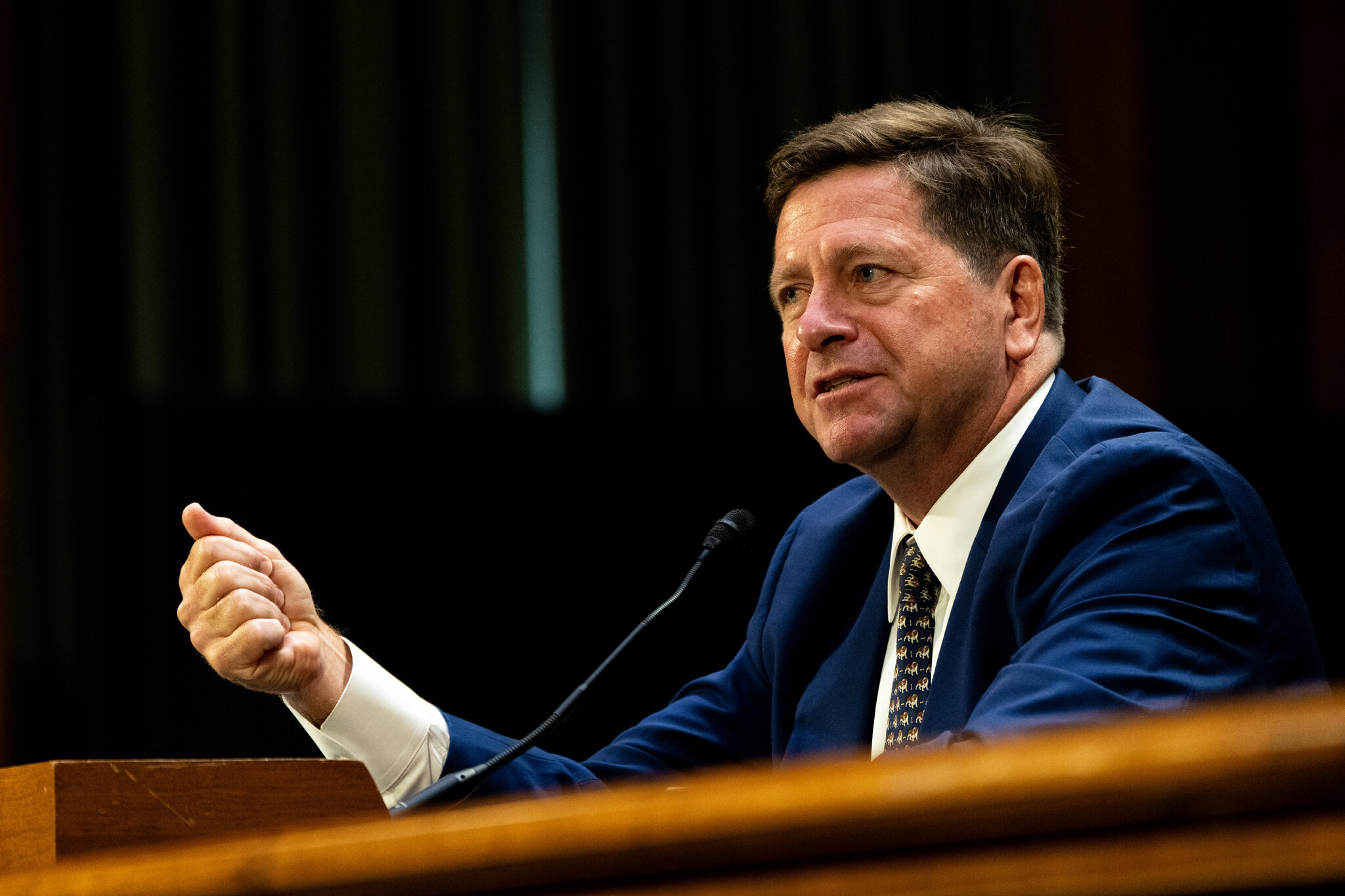 Senate Panel Advances Jay Clayton as Next Spy Chief on Party-Line Vote