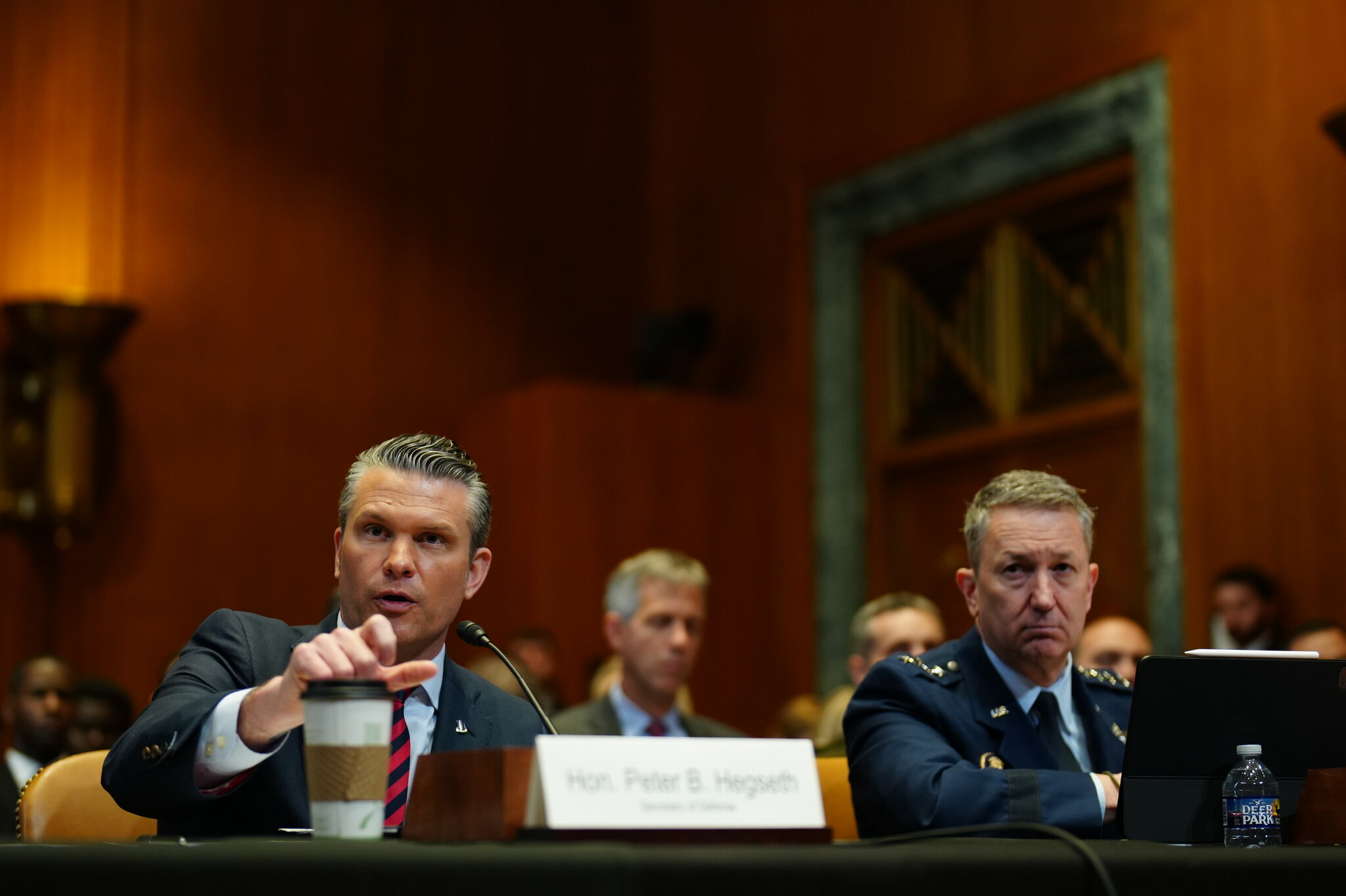 Hegseth and Caine Will Appear Before Senators to Seek More Money for Iran War