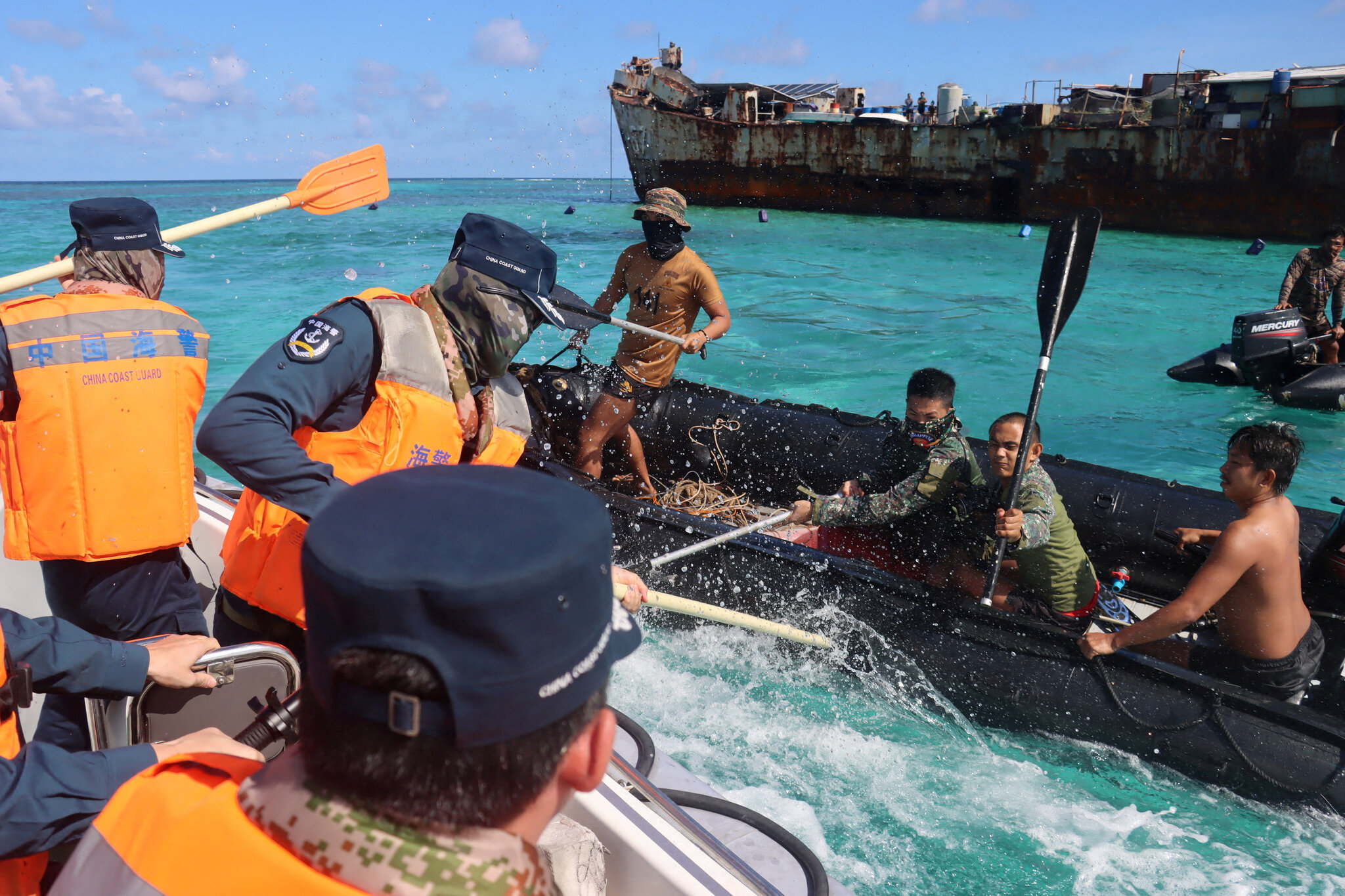 Philippines Says Sailor Was Injured in Skirmish With Chinese Coast Guard