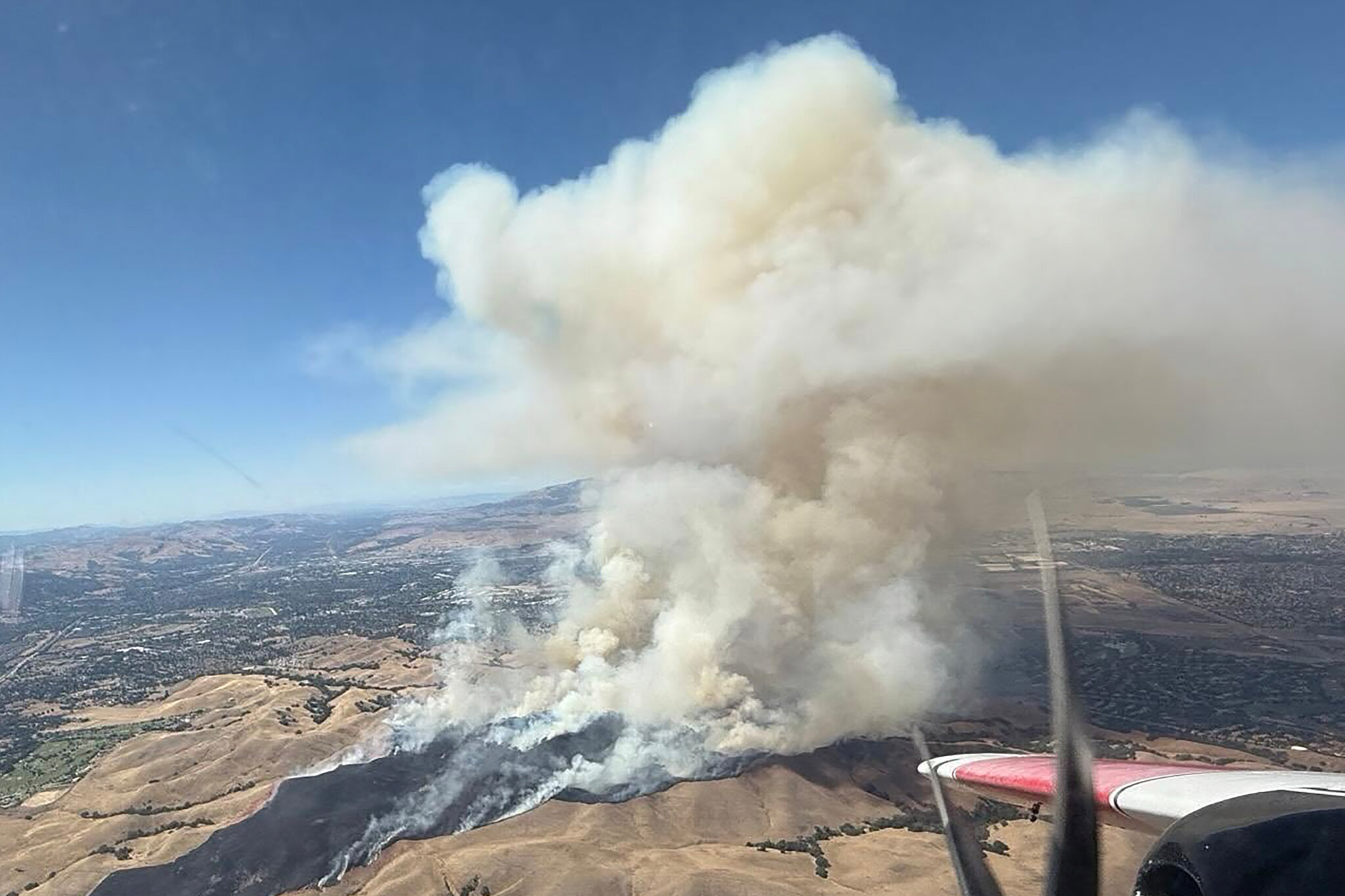 Bay Area Wildfire Prompts Evacuation Orders for Thousands of Residents