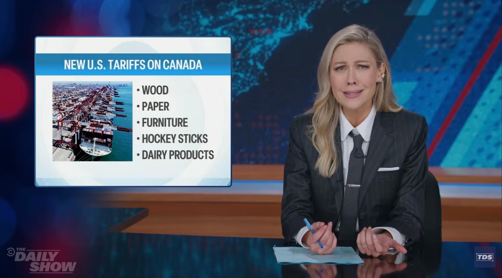 ‘The Daily Show’ Tackles Trump’s Latest Move in His ‘War on Canada’