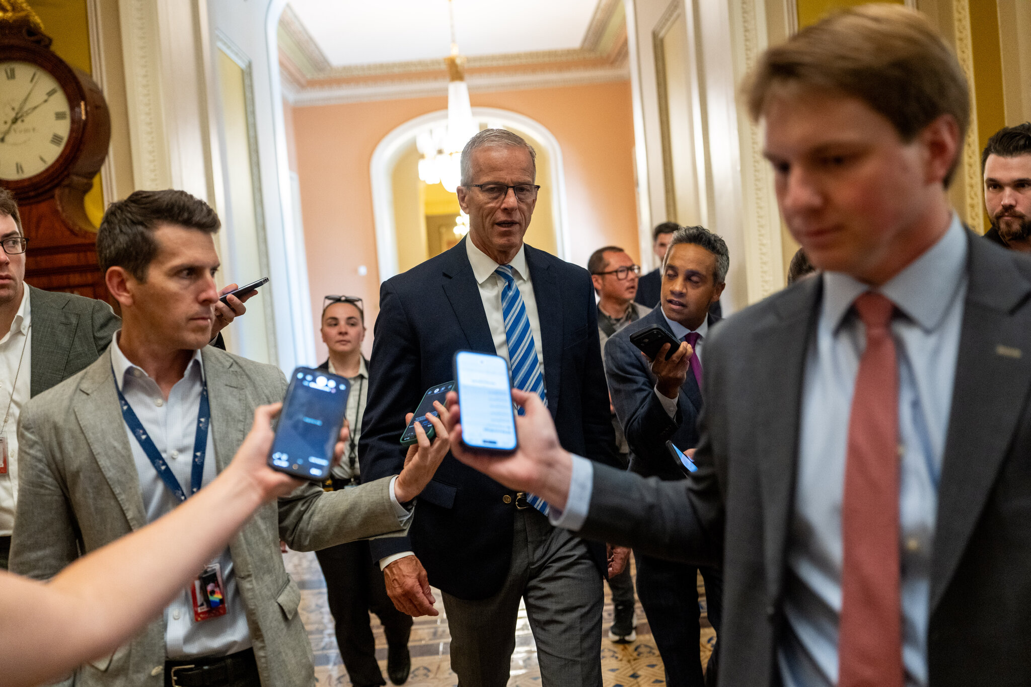 Trump-Thune Rift Intensifies Over Stalled Election Bill