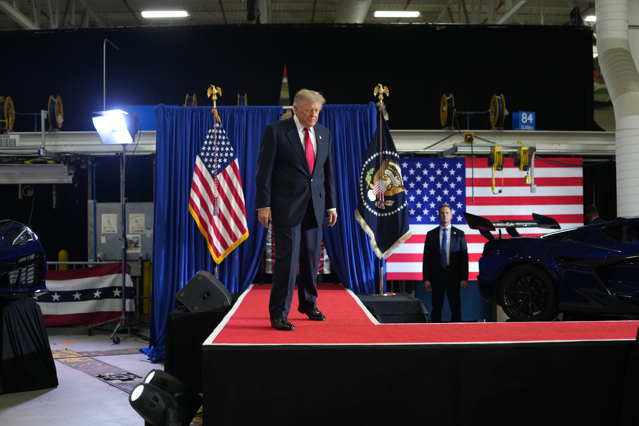 After Watching Luxury Cars Drag Race, Trump Blames High Costs on Biden