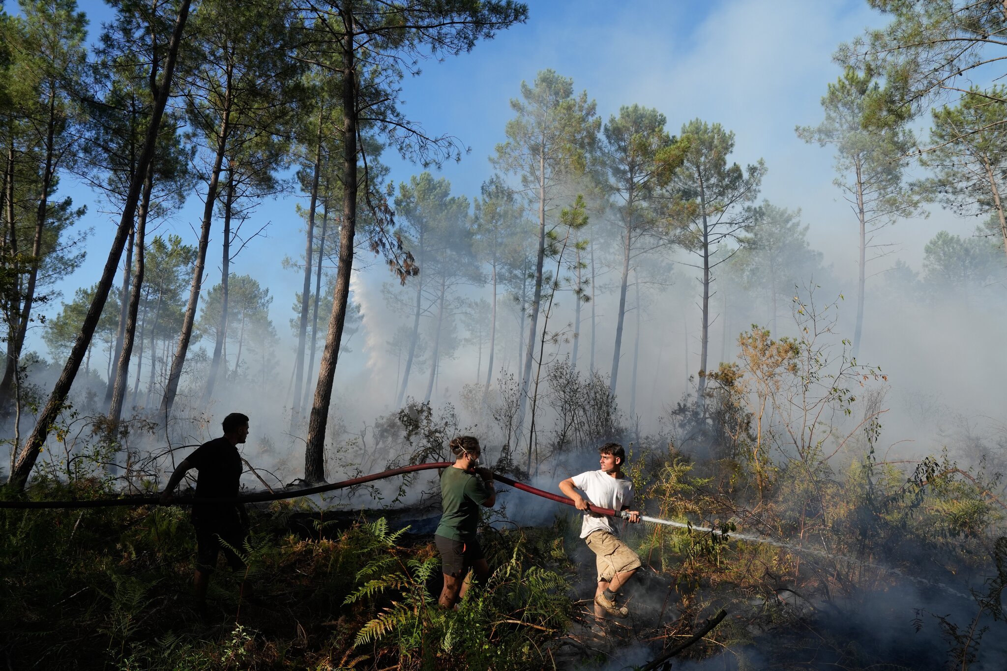Broiling Weather Threatens Further Spread of Fires in France and Spain