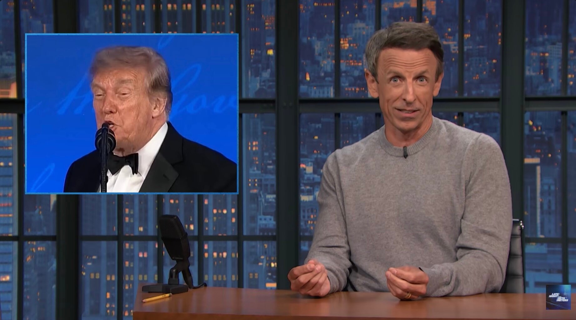 Late Night Roasts President Trump’s Attempt at Comedy