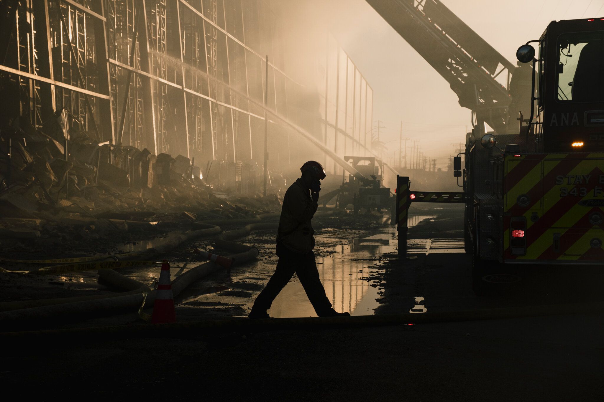 A Fire Burned Next Door. Now They Live With the Stench of Rotting Meat.