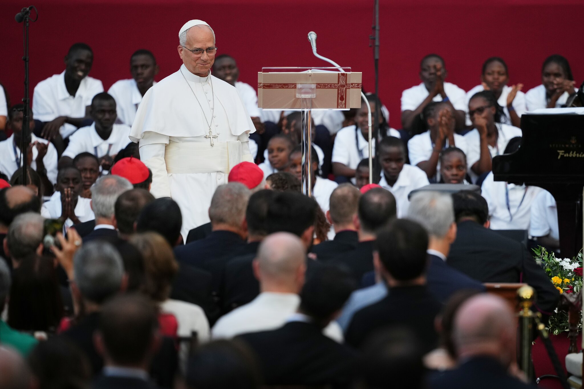 Pope Leo Says He Hopes to Visit U.S. ‘Soon’