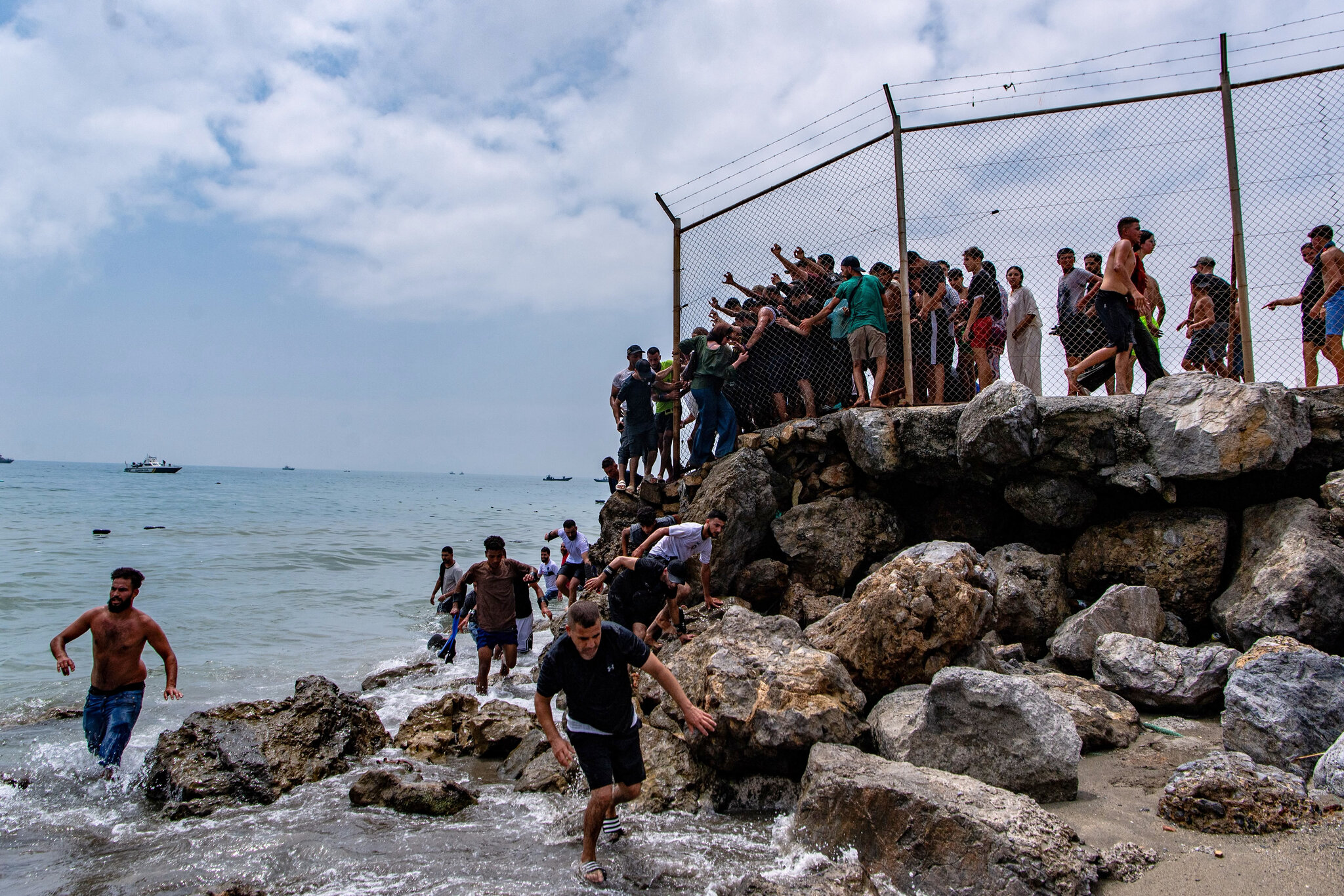 Spain Mobilizes Military as Thousands of Migrants Cross Into Ceuta