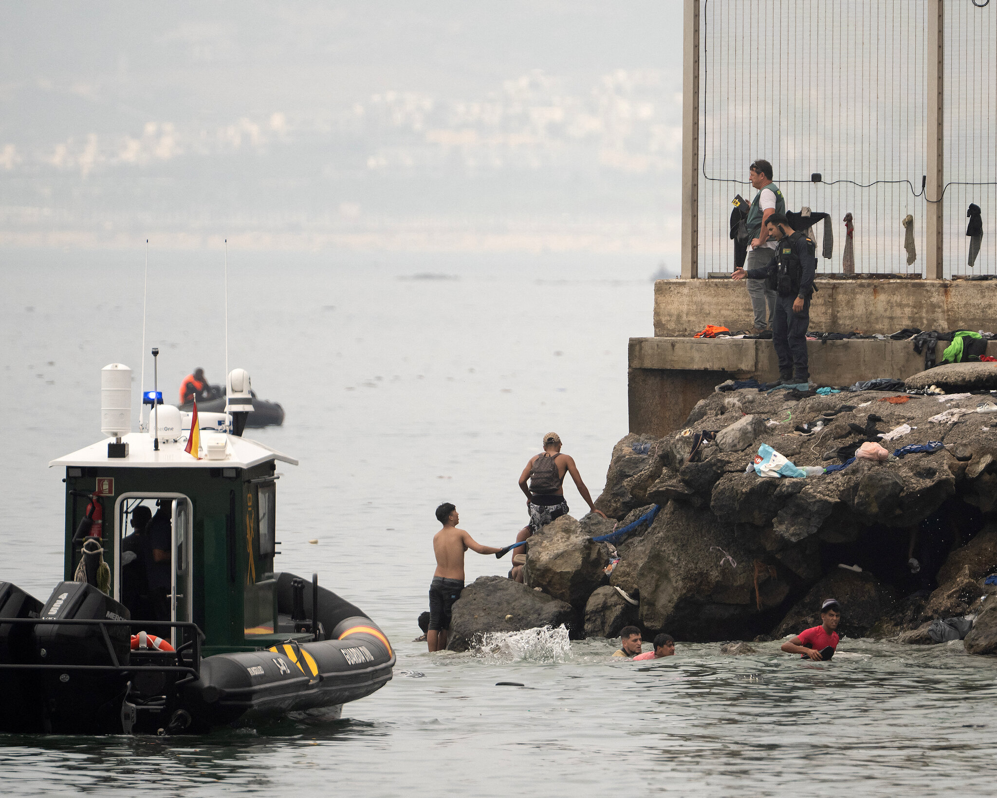 Migrants Flood a Tiny Spanish Territory