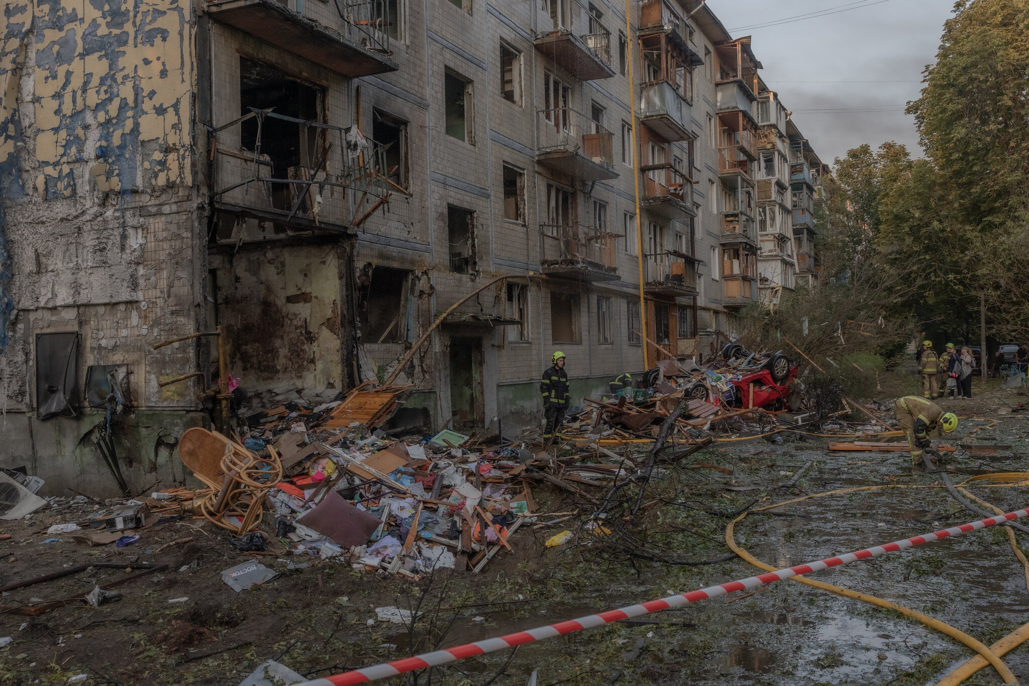 Russian Missiles Kill 9 in Kyiv After Trump Backs Off Air-Defense Pledge