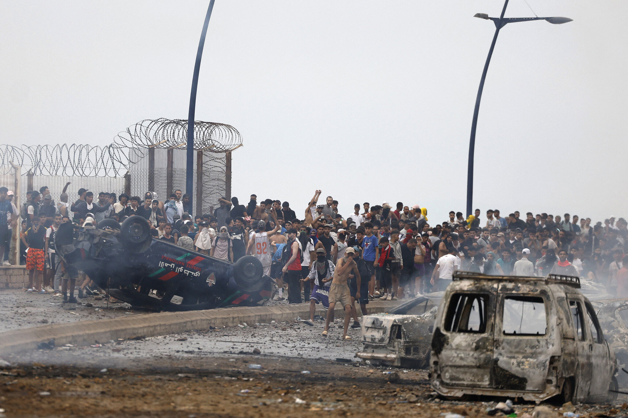 How 50,000 People Surged Into a Spanish Exclave in Africa
