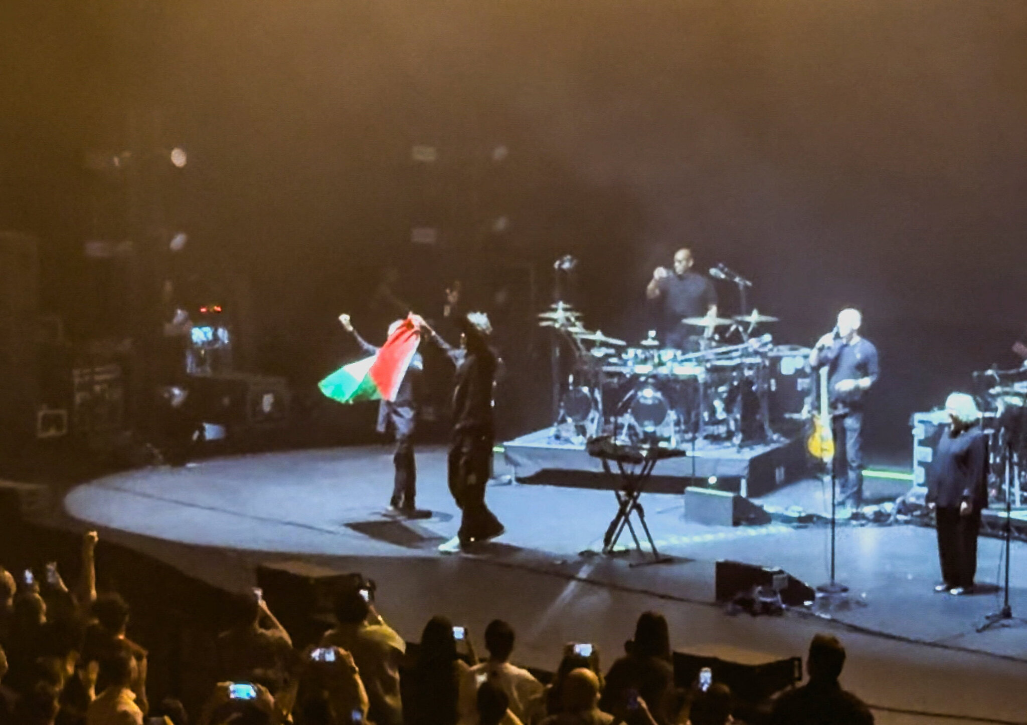 Singapore Bans Band Massive Attack for Displaying Palestinian Flag