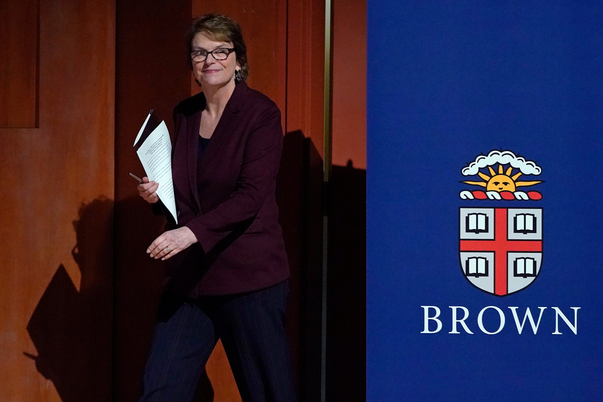 Brown’s President Will Resign After a Tenure That Included Trump Deal