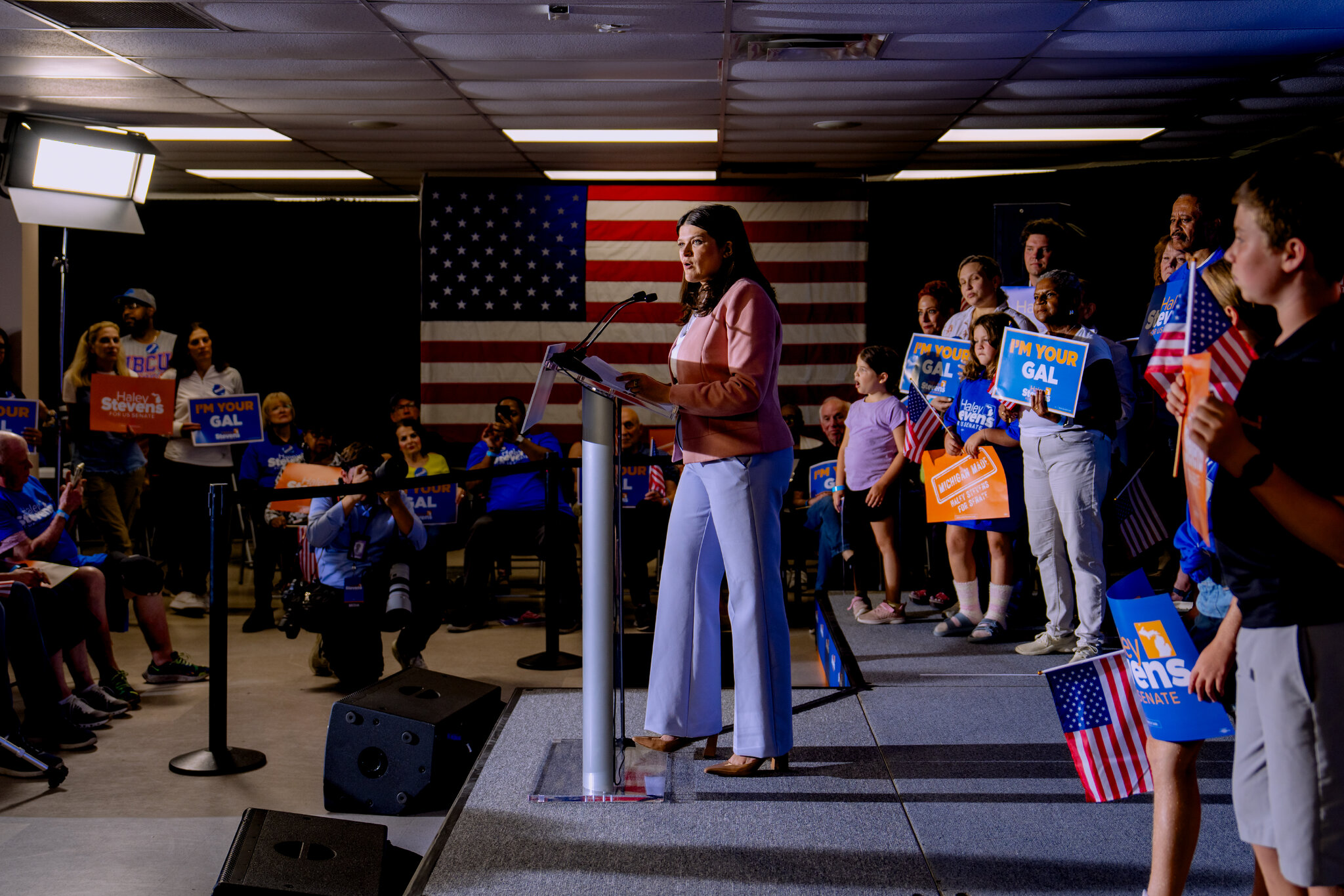 Michigan’s Tense Democratic Senate Race Poses a Big Test for a Divided Party