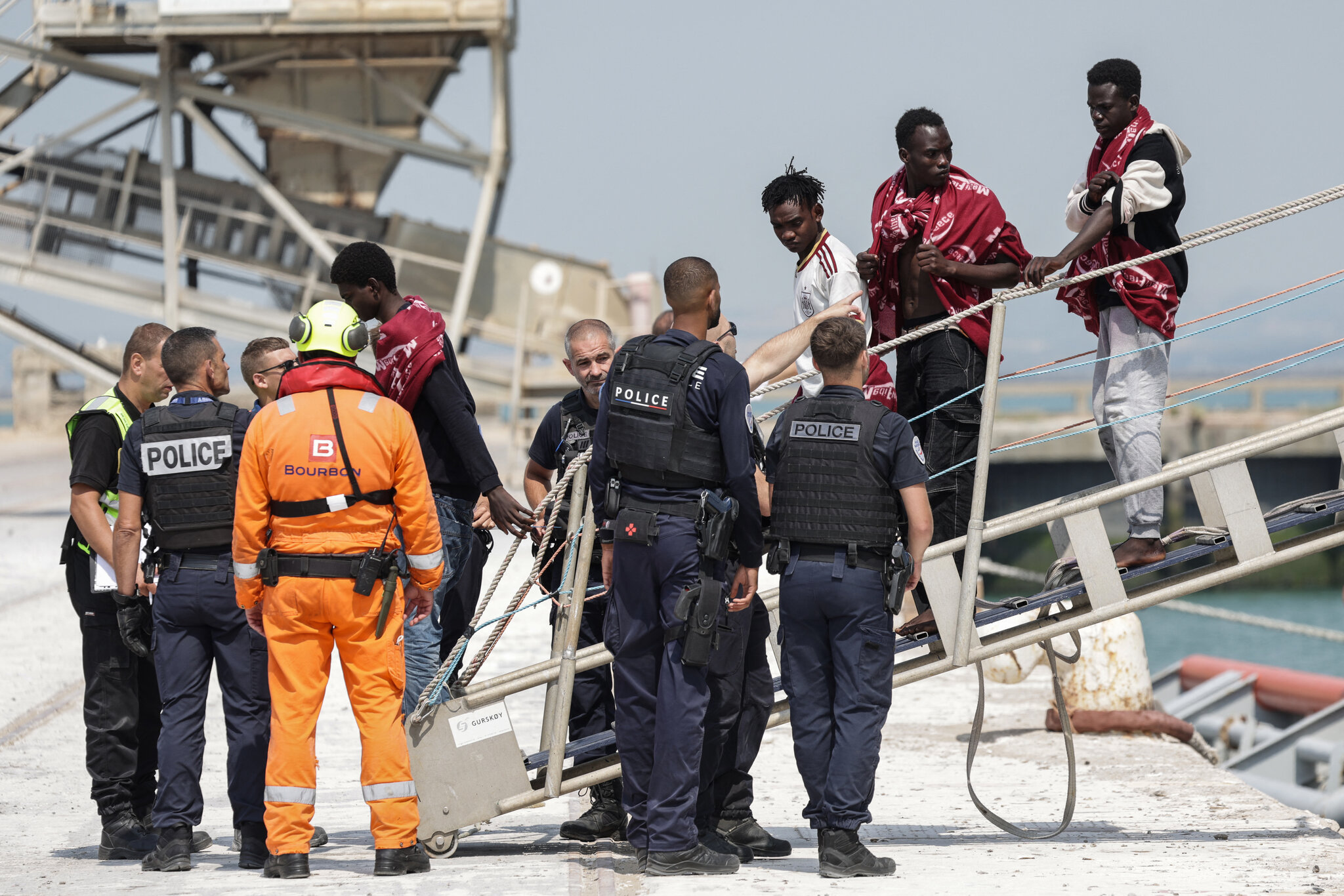 More Than 150 Migrants Rescued From Burning Boat in English Channel