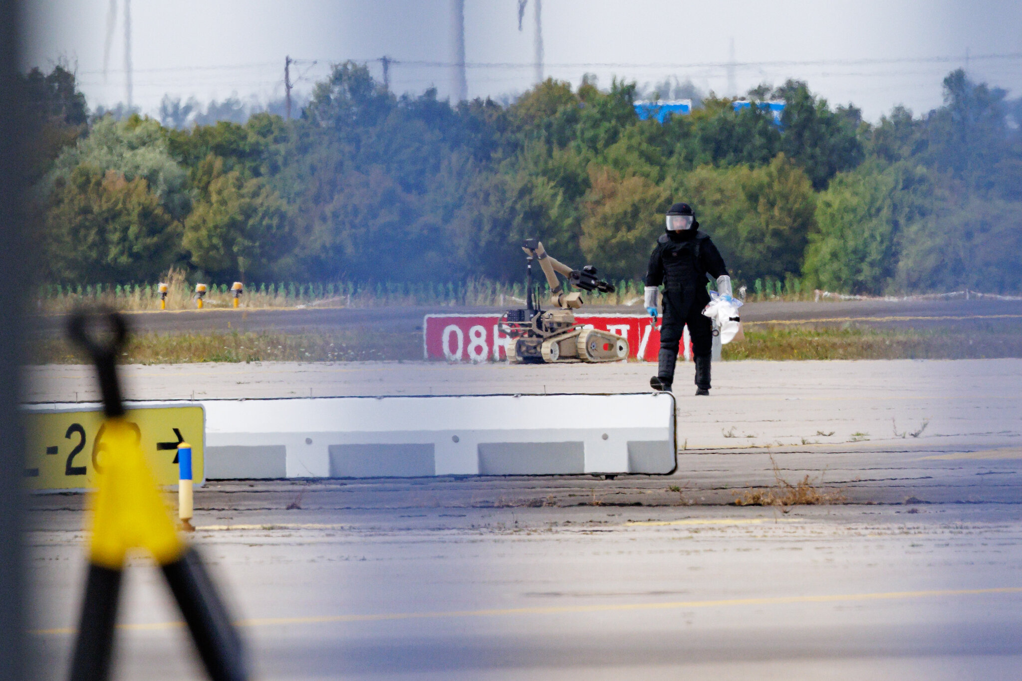Explosive Drone Found at German Airport Used by Ukrainian Carrier