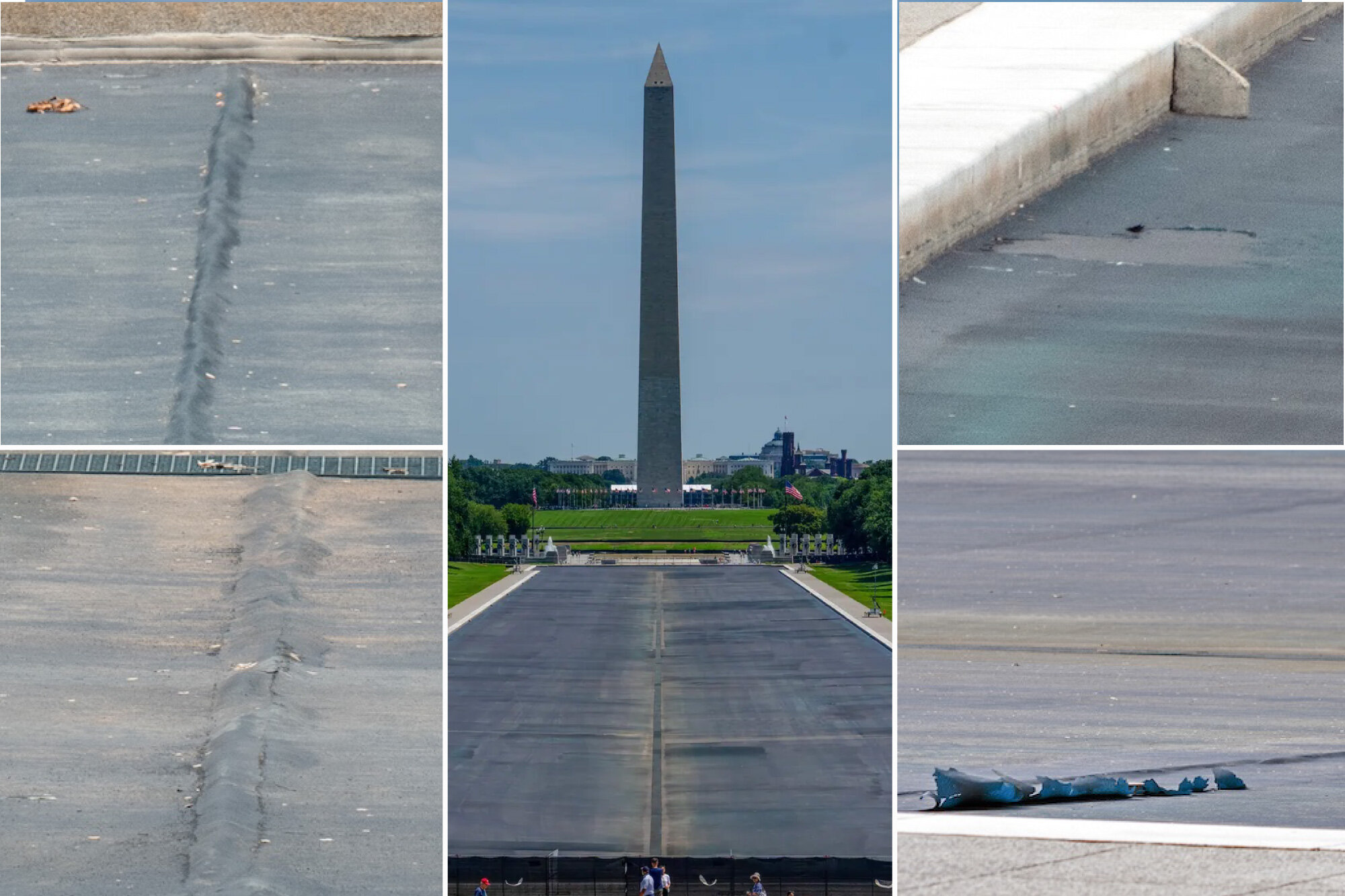 See Where the Reflecting Pool Renovation Appeared to Fail