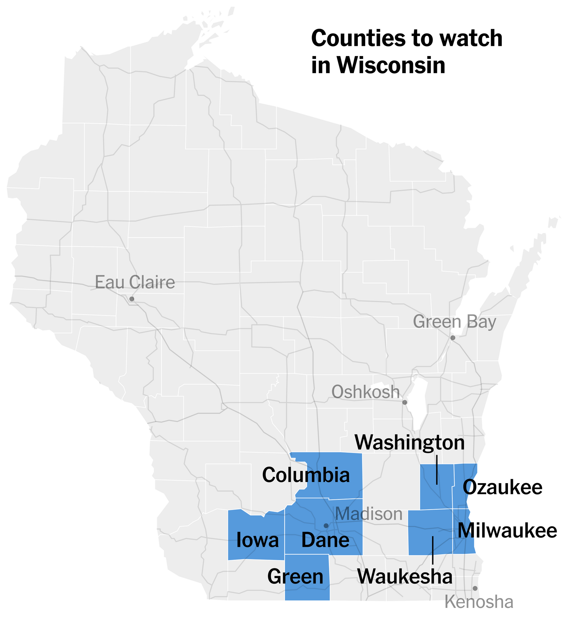 Areas to Watch in Wisconsin’s Democratic Primary for Governor
