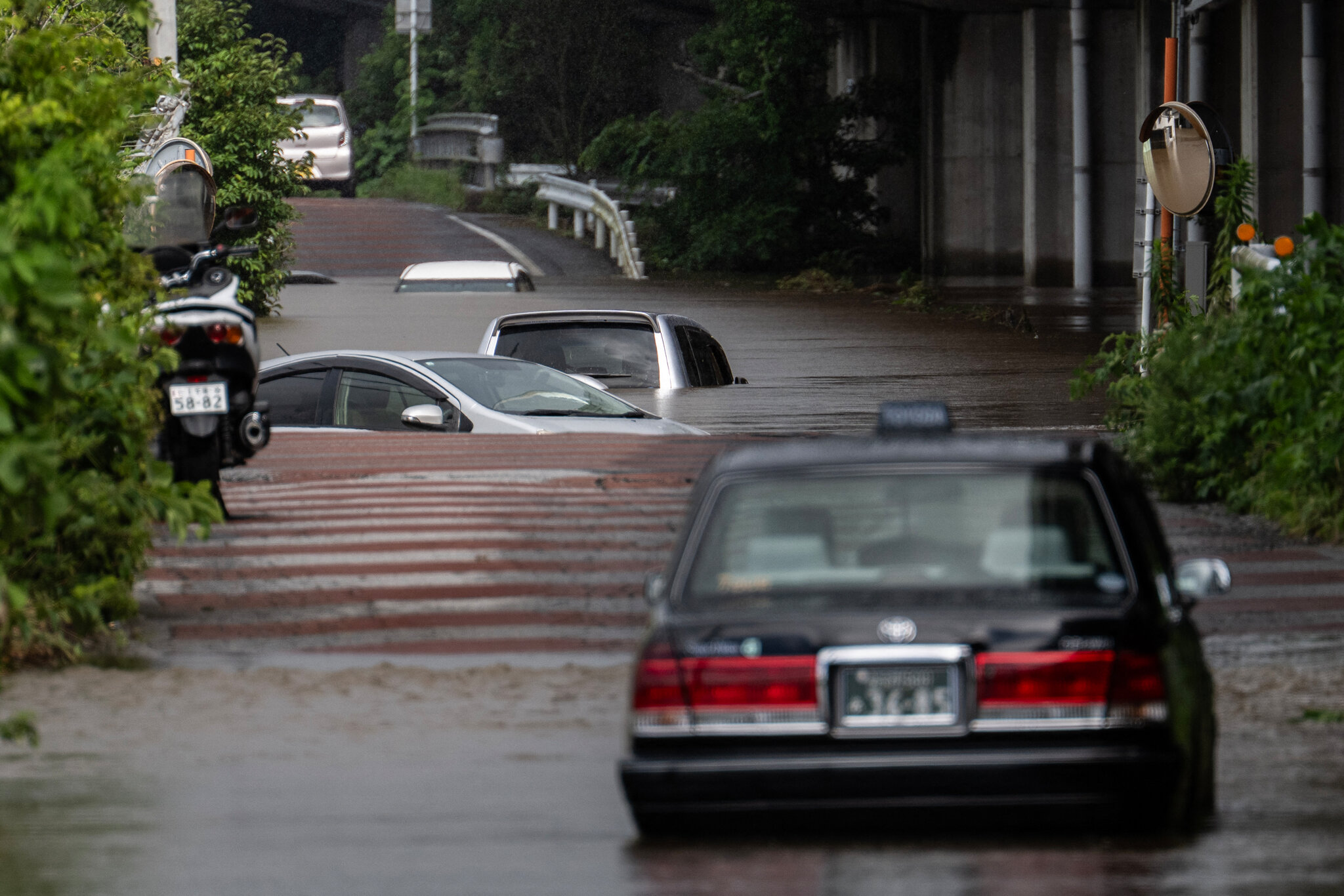 Record-Breaking Rainfall Leaves Eight Dead and Thousands Stranded in Japan