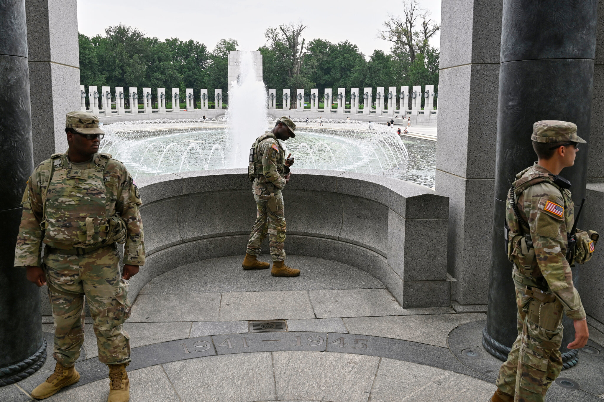 Woman Charged With Vandalizing World War II Memorial