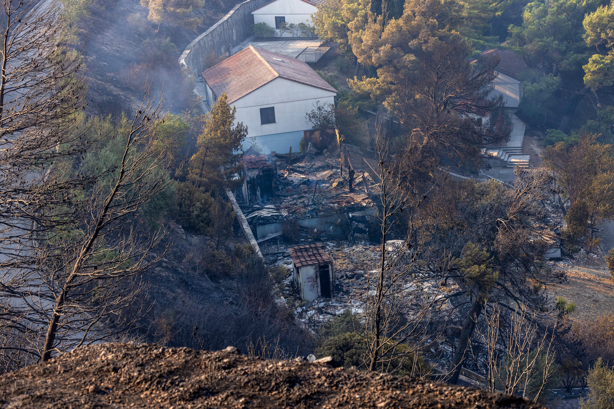 More Wildfires and Extreme Heat Roil Europe, but Relief Is on the Horizon