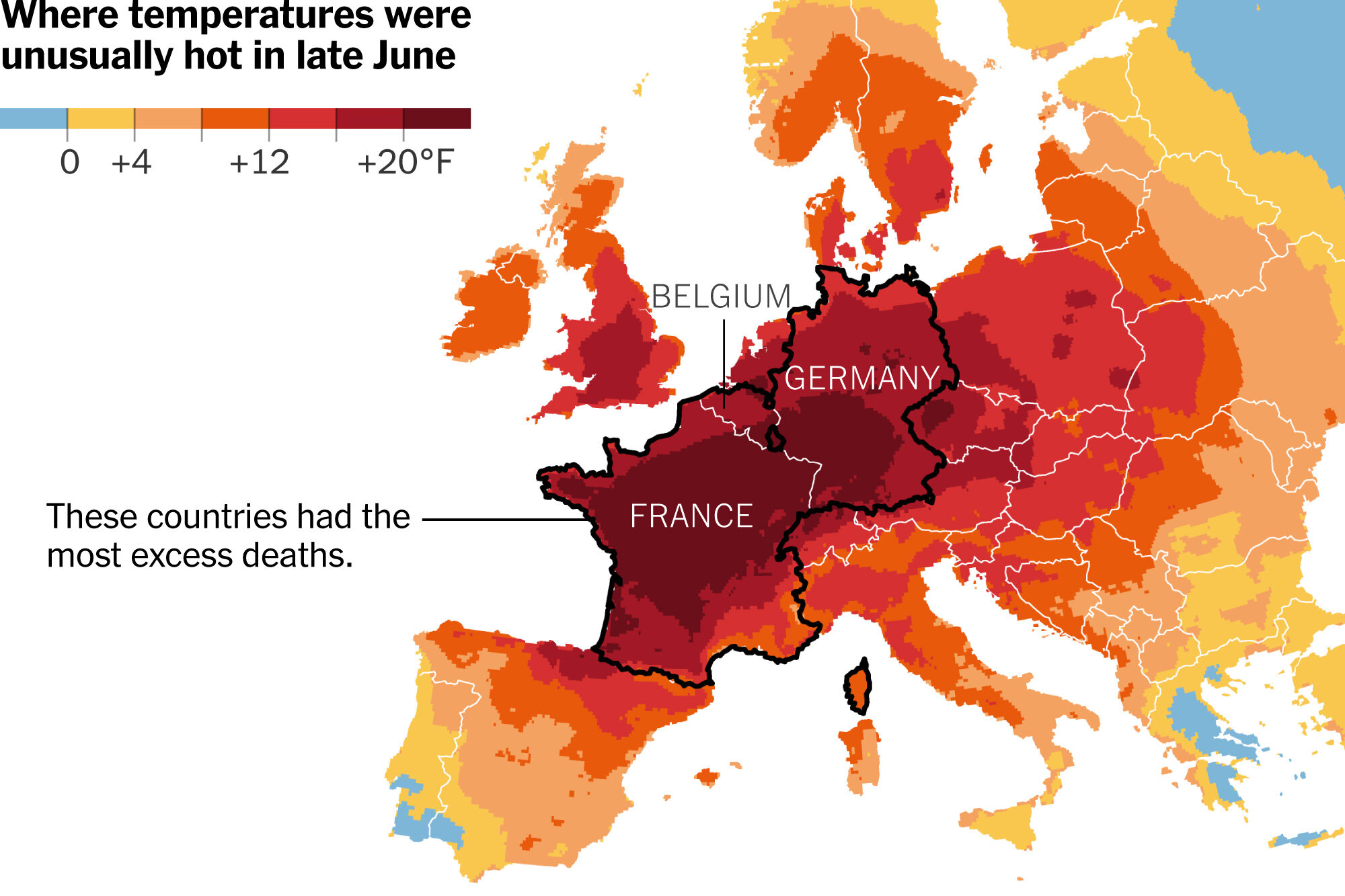 Toll During One Week of Scorching Europe Heat: 16,000 Deaths